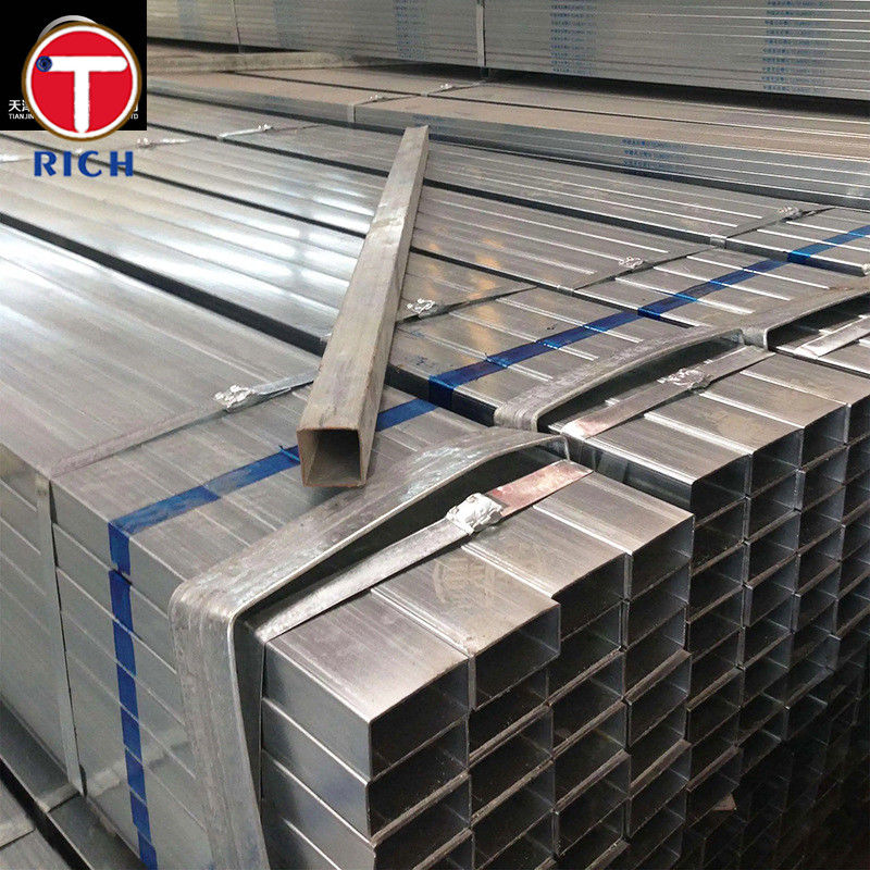 ASTM A500 Grade B Rectangular Tube Seamless Carbon Steel Structural Tubing For Machine Made